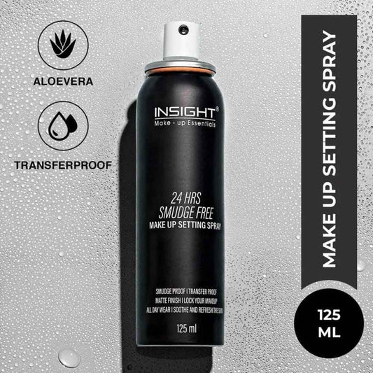 24 Hrs Smudge-Free Makeup Setting Spray | Long-Lasting, Hydrating, Lightweight