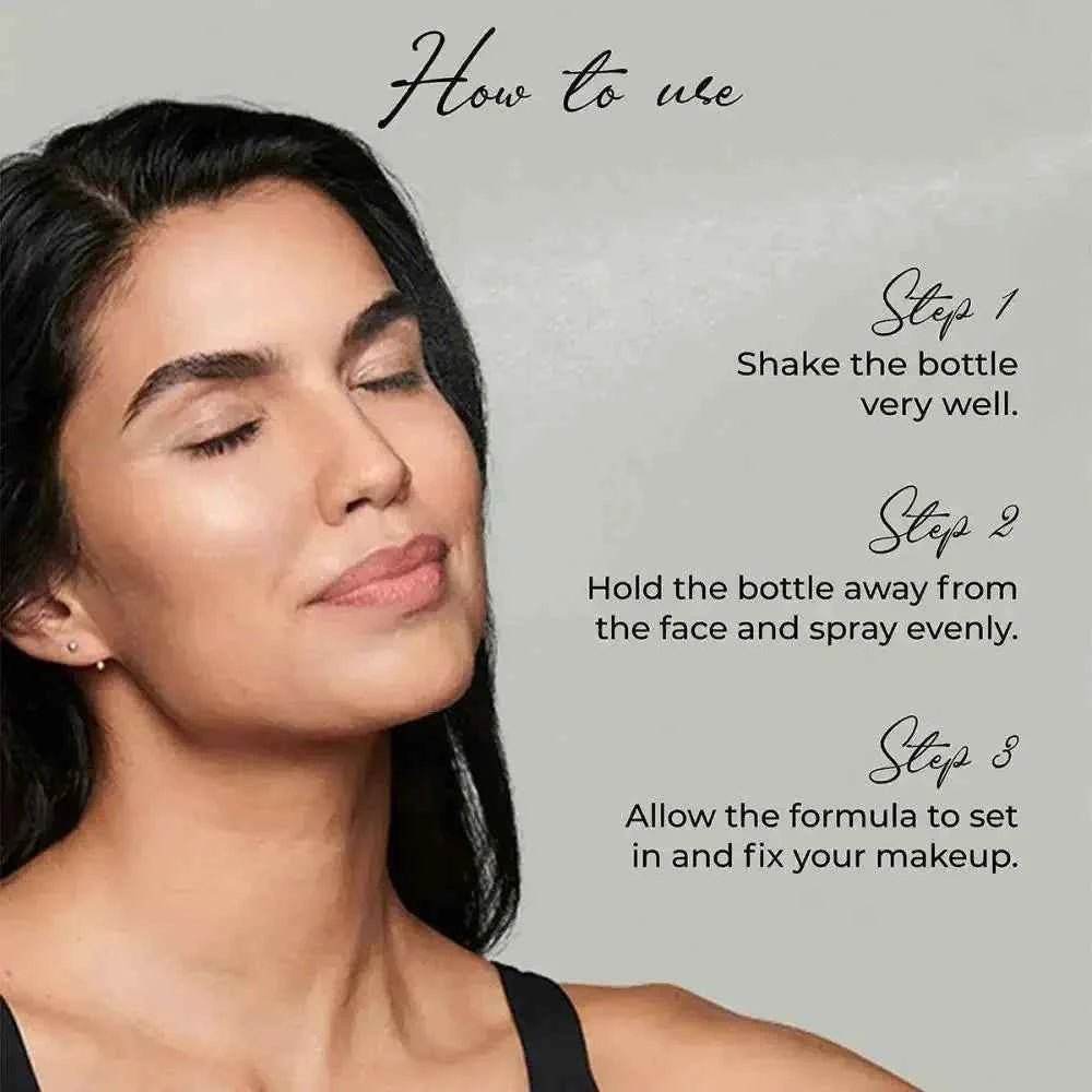 24 hrs smudge-free makeup setting spray | long-lasting, hydrating, lightweight