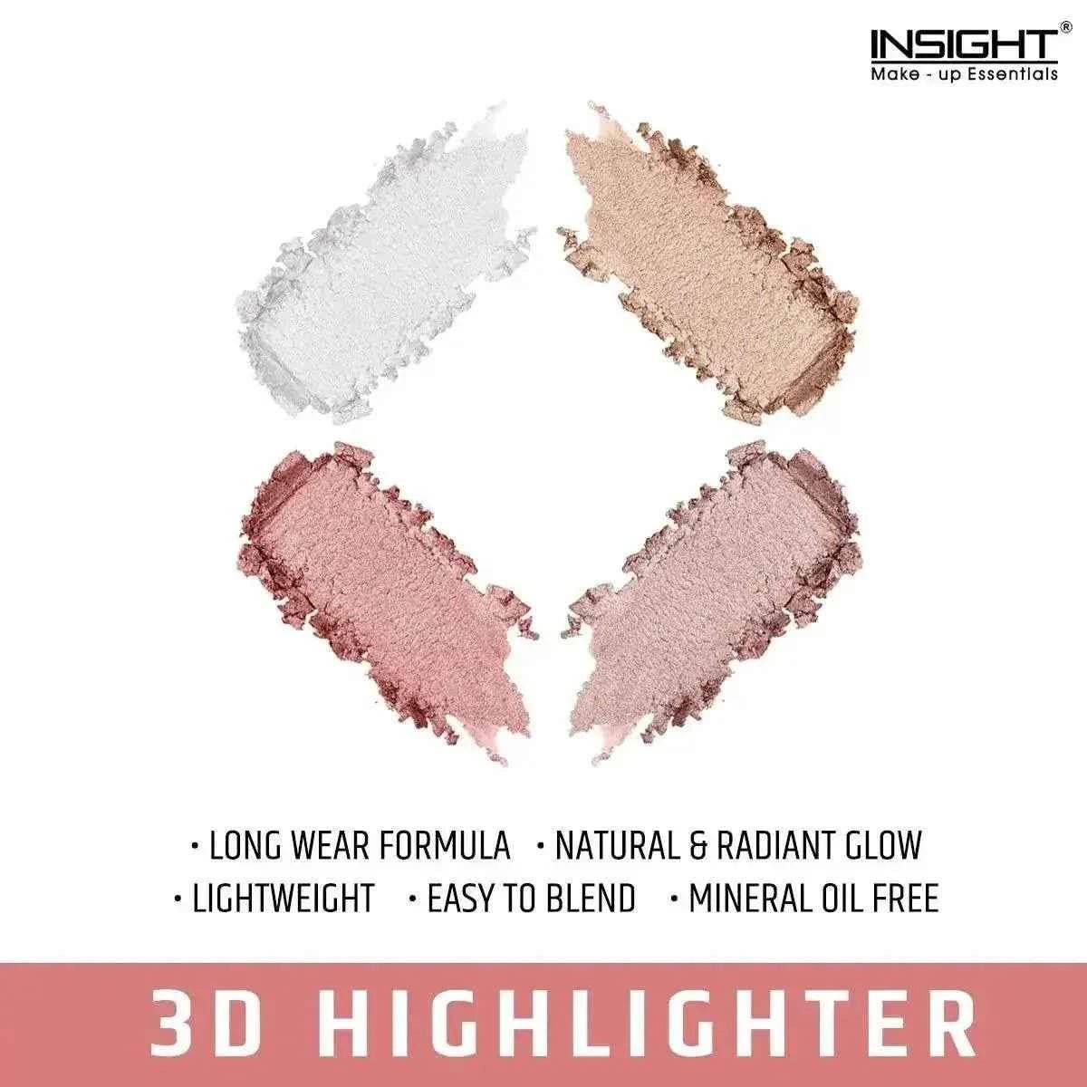 3D Highlighter | Intense Glow, Buildable Shine & Long-Lasting