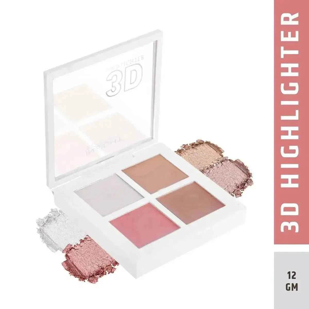 3D Highlighter | Intense Glow, Buildable Shine & Long-Lasting