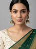 Gold-Plated Pearl Jhumka Earrings – Traditional Ethnic Wedding Jewellery