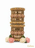 Peach & Gold Bridal Floral Bangles – Premium Ethnic Jewellery Set