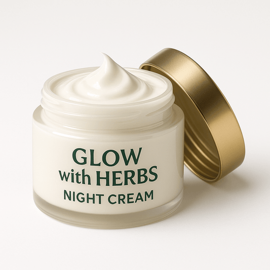 Glow with Herbs: Night Face Cream – Love & Care for Your Skin - Gehnasale