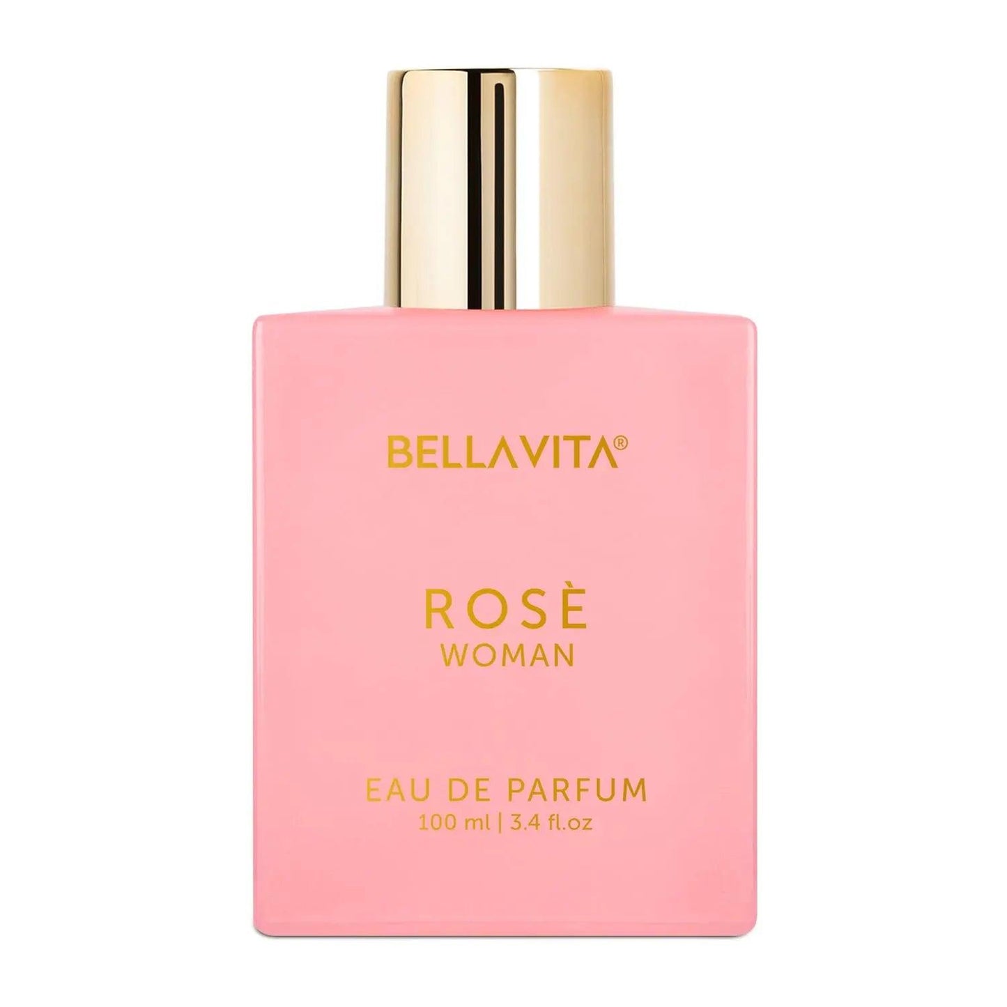 bellavita rose women's perfume - everyday wear fragrance, 100ml - gehnasale