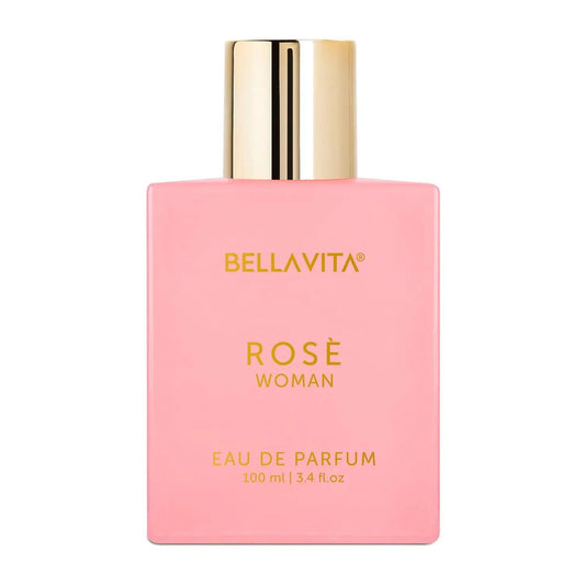 Bellavita Rose Women's Perfume - Everyday Wear Fragrance, 100ml - Gehnasale