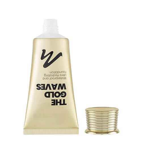 Adbeni Gold Waves Matte Finish Foundation – 60ml, Waterproof, 18-Hour Stay, Hydrating Formula – Shade 104 – For All Skin Types