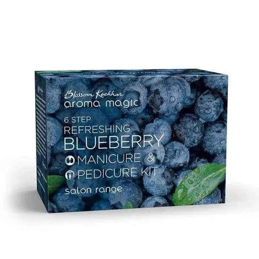 Aroma Magic 6-Step Refreshing Blueberry Manicure Kit | Nourishing Hand Care - Gehnasale