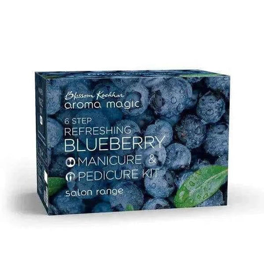 Aroma Magic 6-Step Refreshing Blueberry Manicure Kit | Nourishing Hand Care - Gehnasale