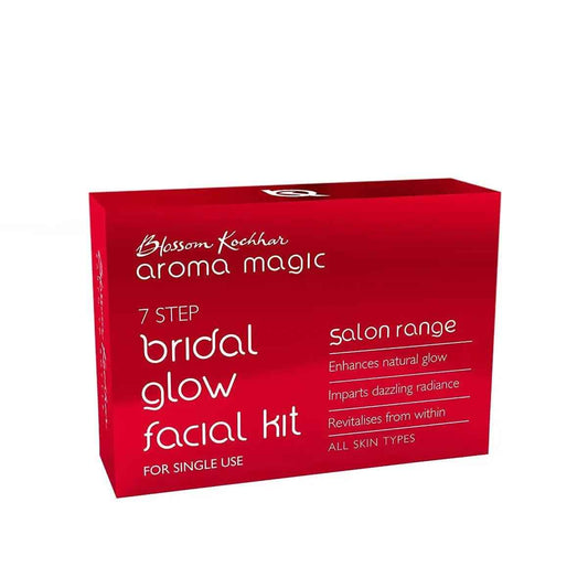 Aroma Magic 7-Step Bridal Glow Facial Kit | Single Use | 38g Pack - Gehnasale