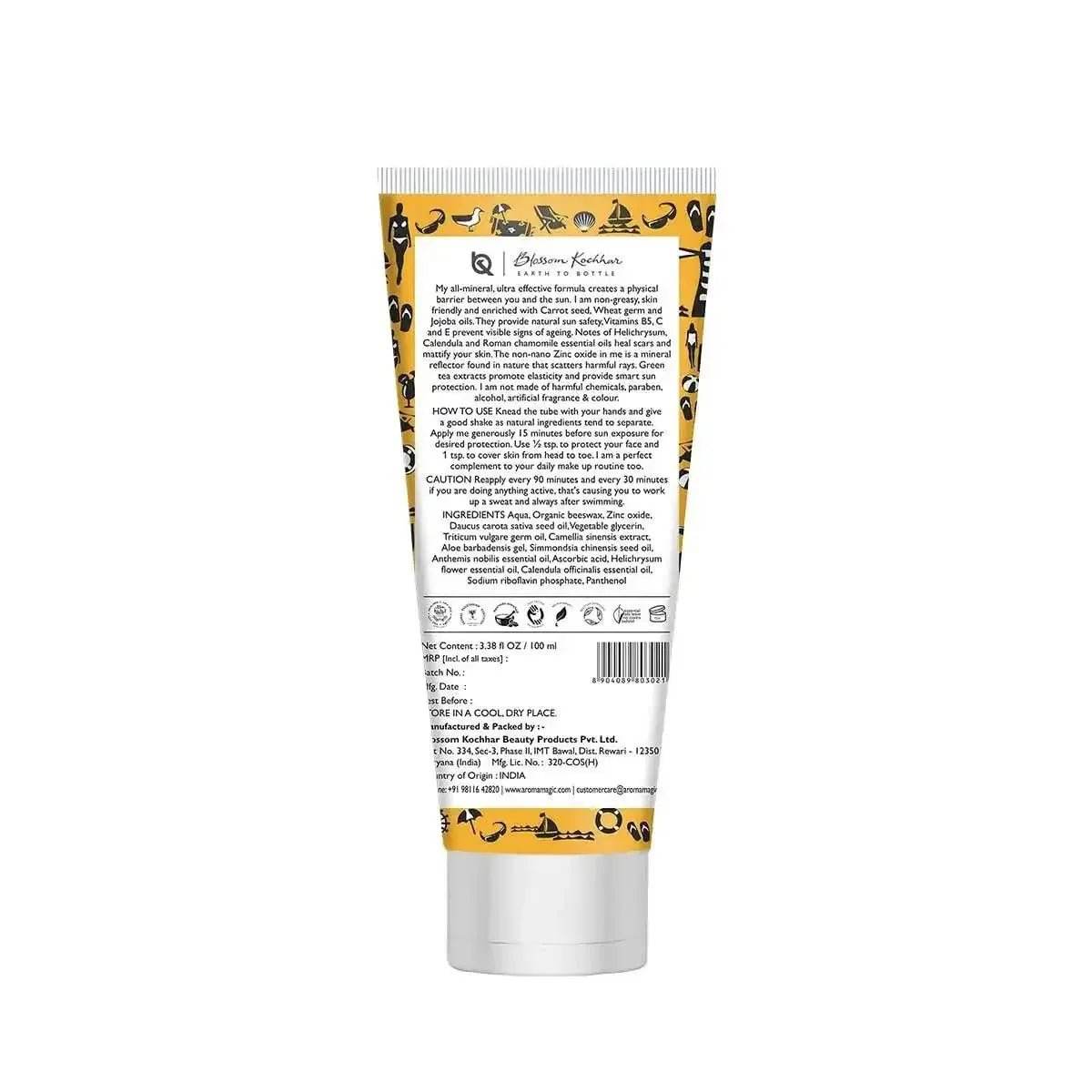 aroma magic sun block lotion spf 30 | uv protection | 50ml