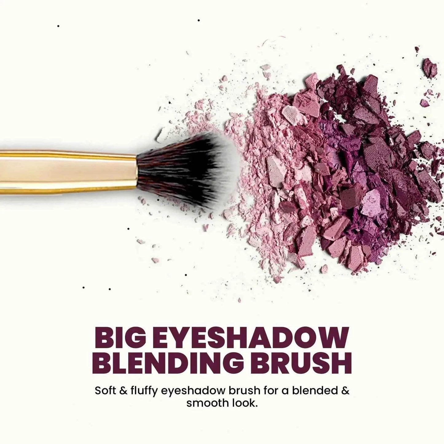 artist's arsenal brush | big eyeshadow blending brush