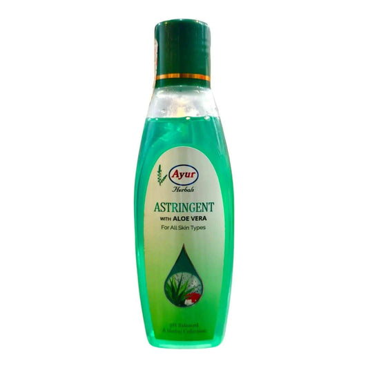 Ayur Herbal Astringent with Aloe Vera – 100ml | Pore-Tightening & Oil Control Formula for All Skin Types