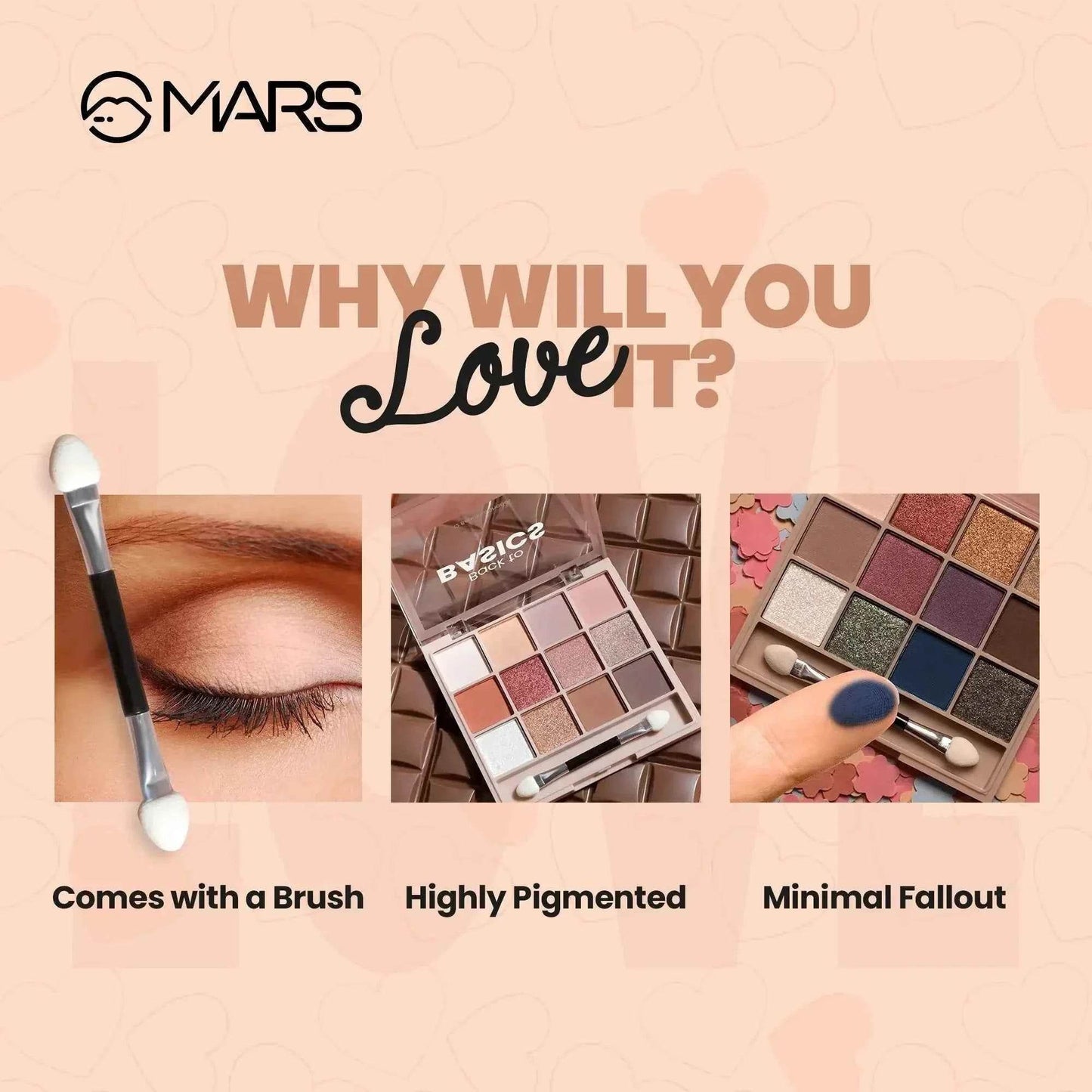 back to basics eyeshadow palette – 12 everyday nude shades | matte & shimmer | highly pigmented | blendable & long-lasting eye makeup