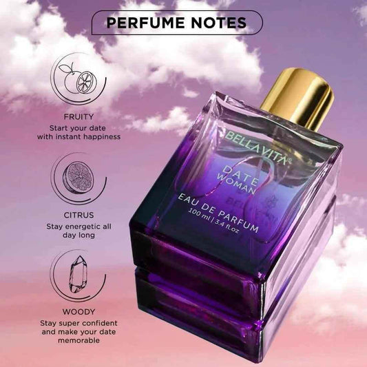 Bella Vita Date Women Perfume - Premium Eau De Parfum 100ML for Date Women