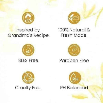 Besan & Curd Face Wash - 120 ml | Natural Brightening & Cleansing