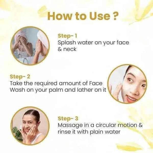 Besan & Curd Face Wash - 120 ml | Natural Brightening & Cleansing