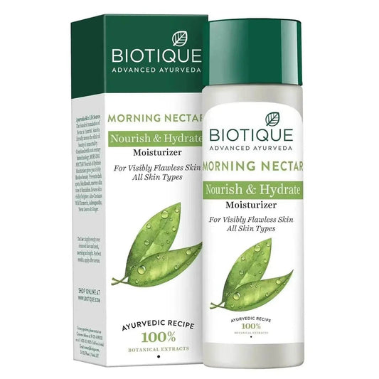 Biotique Morning Nectar Moisturizer | Hydrates & Brightens | 120ml