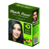 Black Rose Kali Mehandi – Herbal Black Henna Hair Color | 5 Sachets of 10g Each (50g Box) for Natural Black Hair