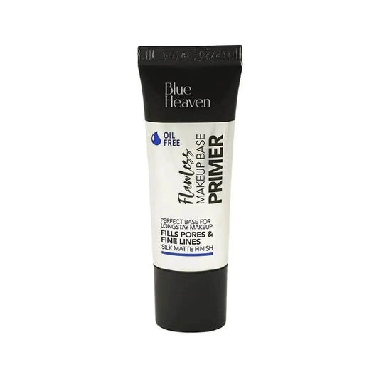 Blue Heaven Flawless Makeup Base Primer – Smooth, Long-Lasting, Pore & Fine Line Minimizer, Silk Matte Finish, Oil-Free, 16gm