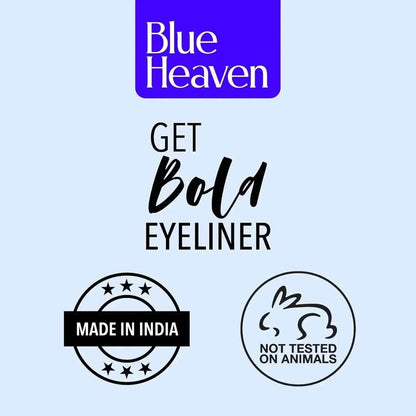 Blue Heaven Get Bold Matte Finish Eyeliner Gel – Black, 7ml