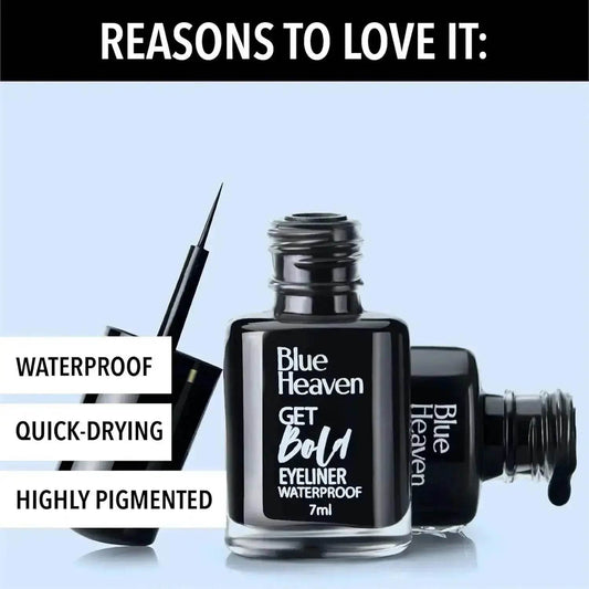 Blue Heaven Get Bold Matte Finish Eyeliner Gel – Black, 7ml