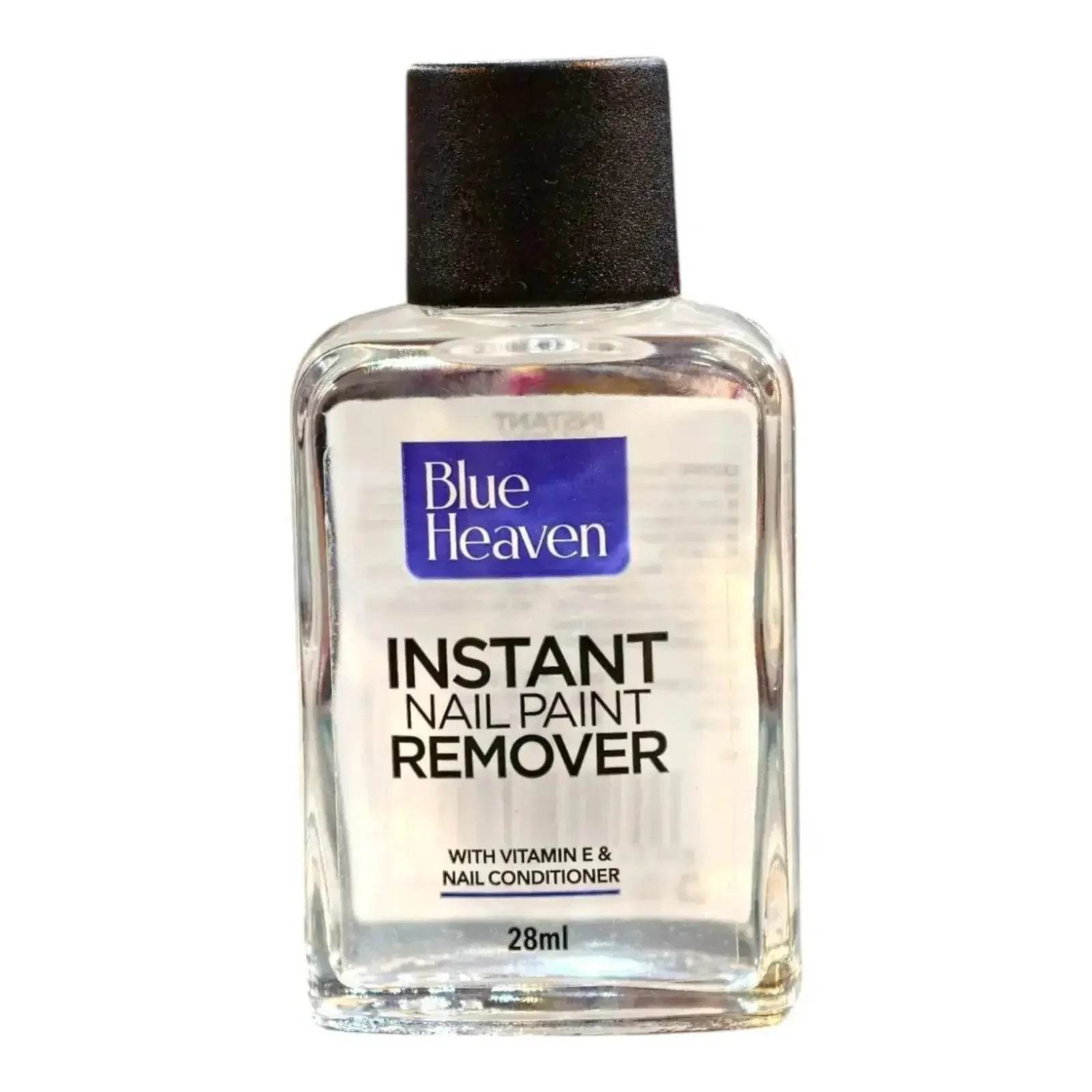Blue Heaven Instant Nail Paint Remover | Quick & Easy | 28ml