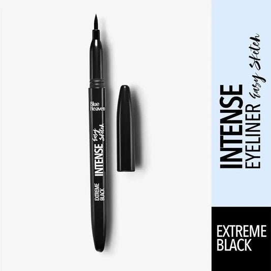 Blue Heaven Intense Eyeliner Pencil | Easy Sketch | Black | Matte Finish | 1ml