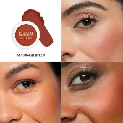 Blusher Caramel Éclair | Warm, Natural Glow, Lightweight & Long-Lasting