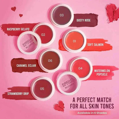 Blusher Soft Salmon | Natural Flush, Lightweight & Long-Lasting