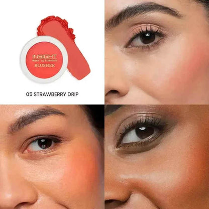 Blusher Strawberry Drip | Fresh Rosy Glow, Lightweight & Long-Lasting