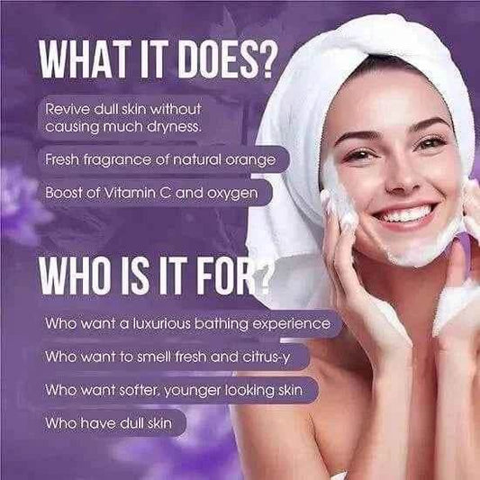 Clementine Vitamin C Cream Bar – 125g | Cleansing Soap with Pure Orange Oil | Brightens Skin & Deeply Nourishes | Gentle Daily Face & Body Cleanser