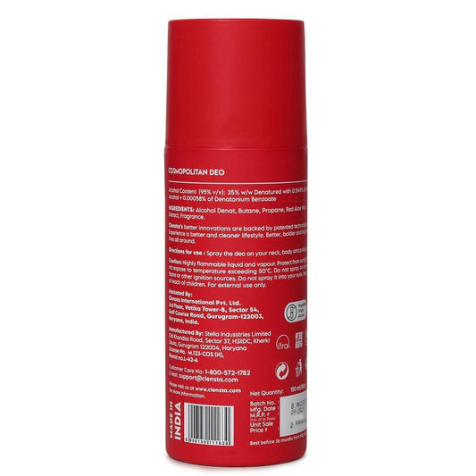 Clensta Body Spray Deodorant Combo for Men & Women - 150ml, Long Lasting Fragrance