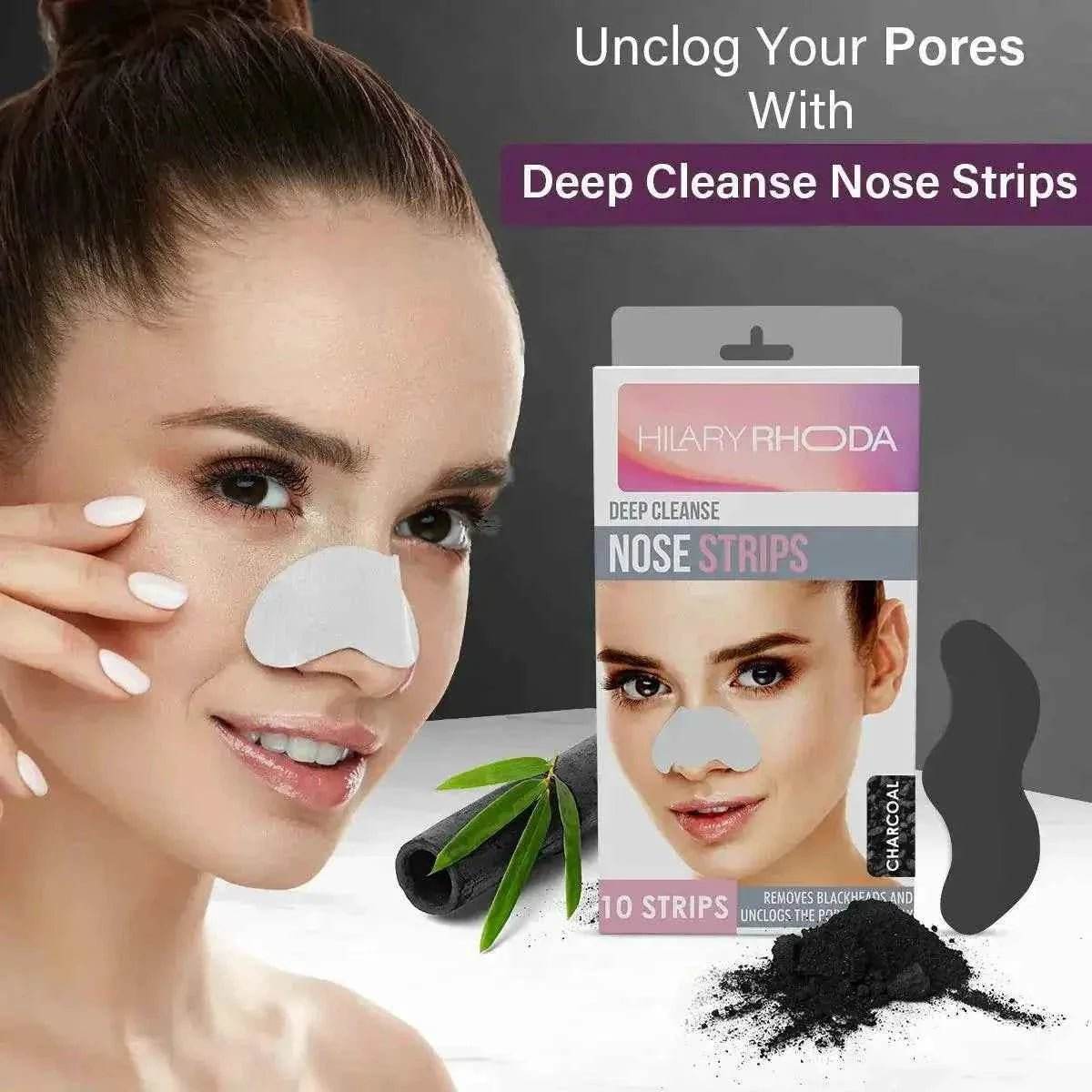 deep cleanse nose strips – remove blackheads & unclog pores