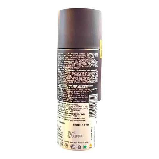 Denver Hamilton Deodorant Spray for Men - 200 ml (5 Variants Available)
