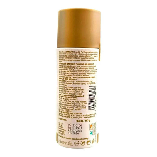 Denver Hamilton Deodorant Spray for Men - 200 ml (5 Variants Available)