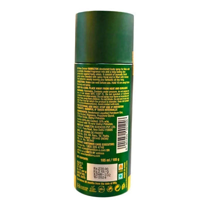 Denver Hamilton Deodorant Spray for Men - 200 ml (5 Variants Available)