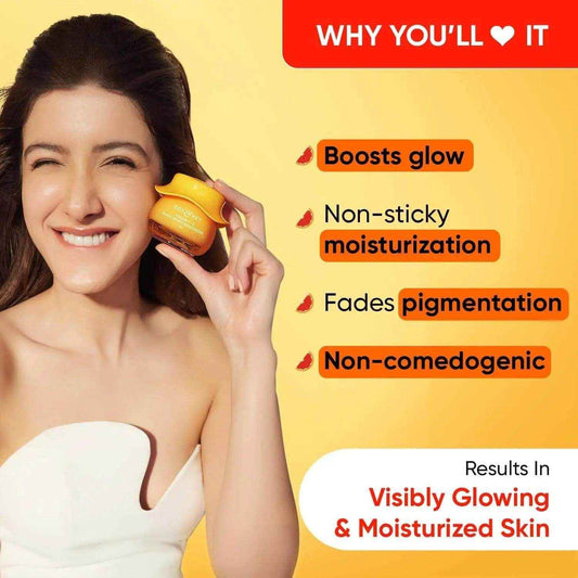 Dot & Key Vitamin C + E Sorbet Moisturizer – 25ml | Lightweight, Oil-Free Face Cream for Glowing Skin | Brightens & Hydrates | For All Skin Types