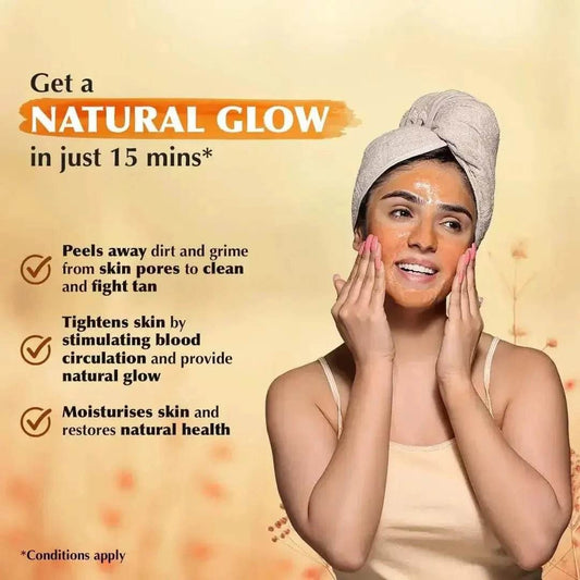 Everyuth Naturals Orange Peel-Off Mask - 50g | Instant Natural Glow