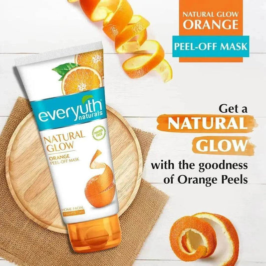 Everyuth Naturals Orange Peel-Off Mask - 50g | Instant Natural Glow
