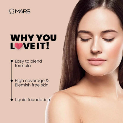 Flawless Finish Foundation – Full Coverage Matte Formula for All-Day Wear