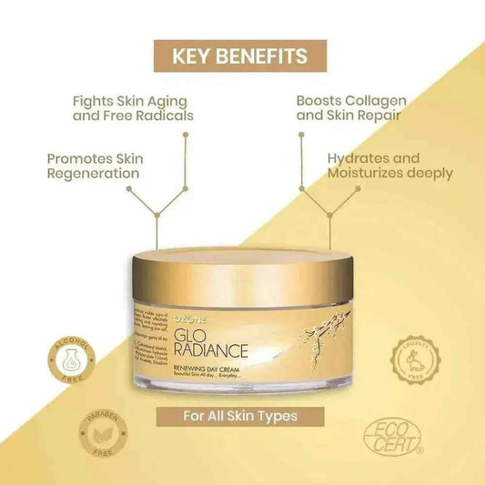 Glow Radiance Renewing Day Cream 50g – Hydrate & Glow