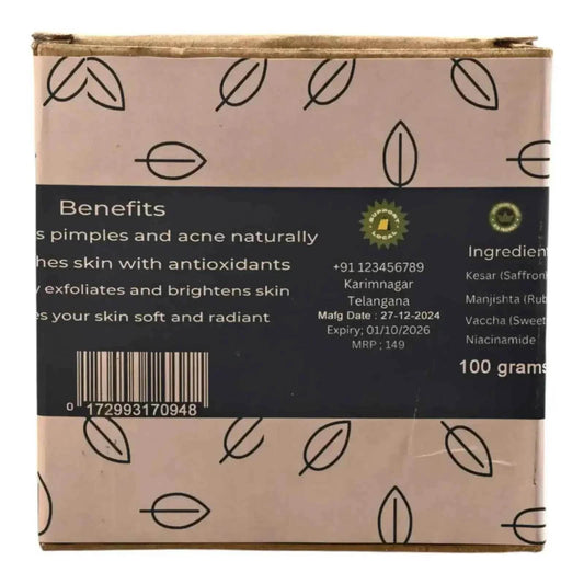 Glow with Herbs Pimple Soap – Love & Care for Your Skin