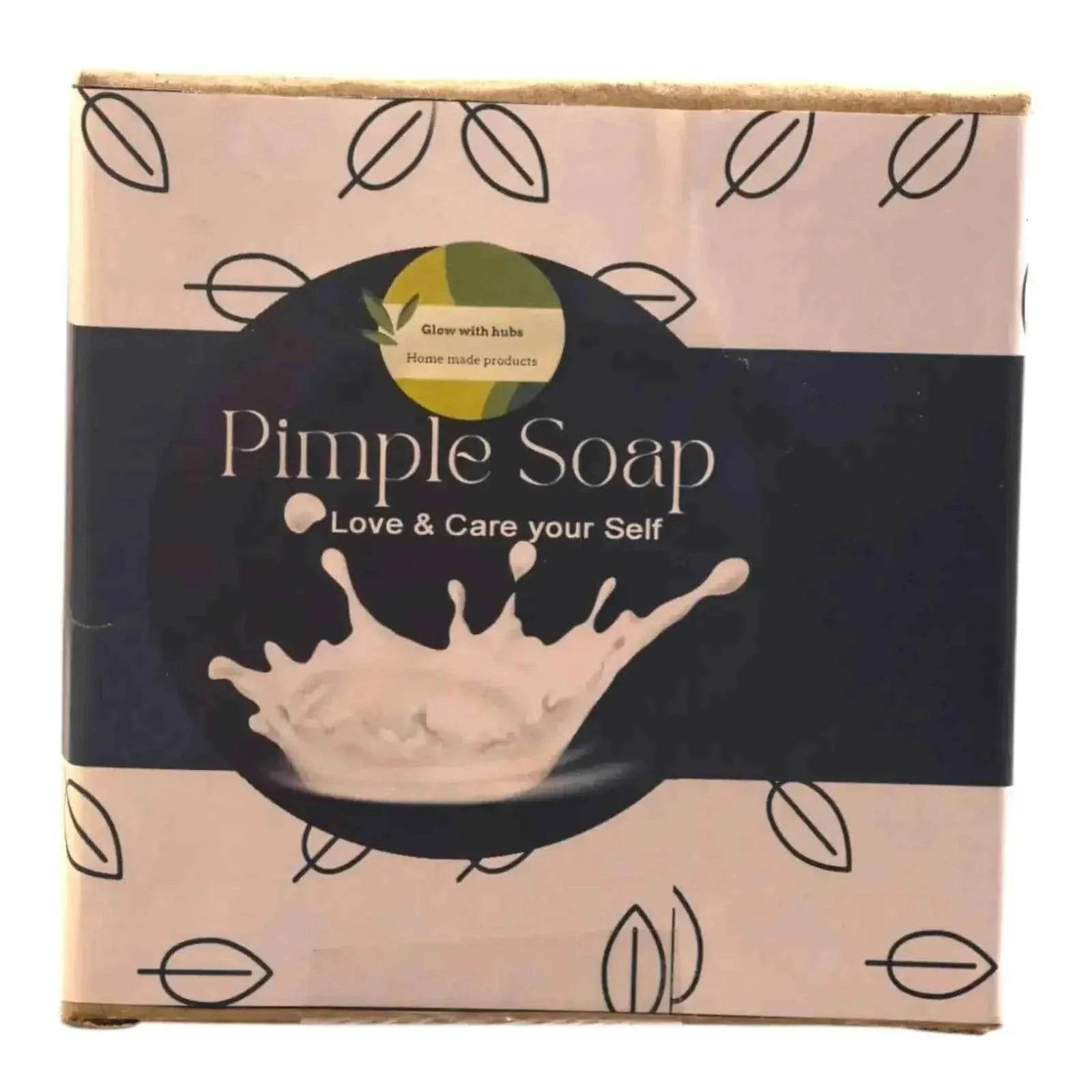 Glow with Herbs Pimple Soap – Love & Care for Your Skin