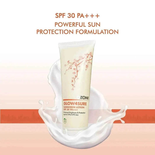 Glow4Sure Sunscreen Lotion 100ml – SPF Protection & Glow