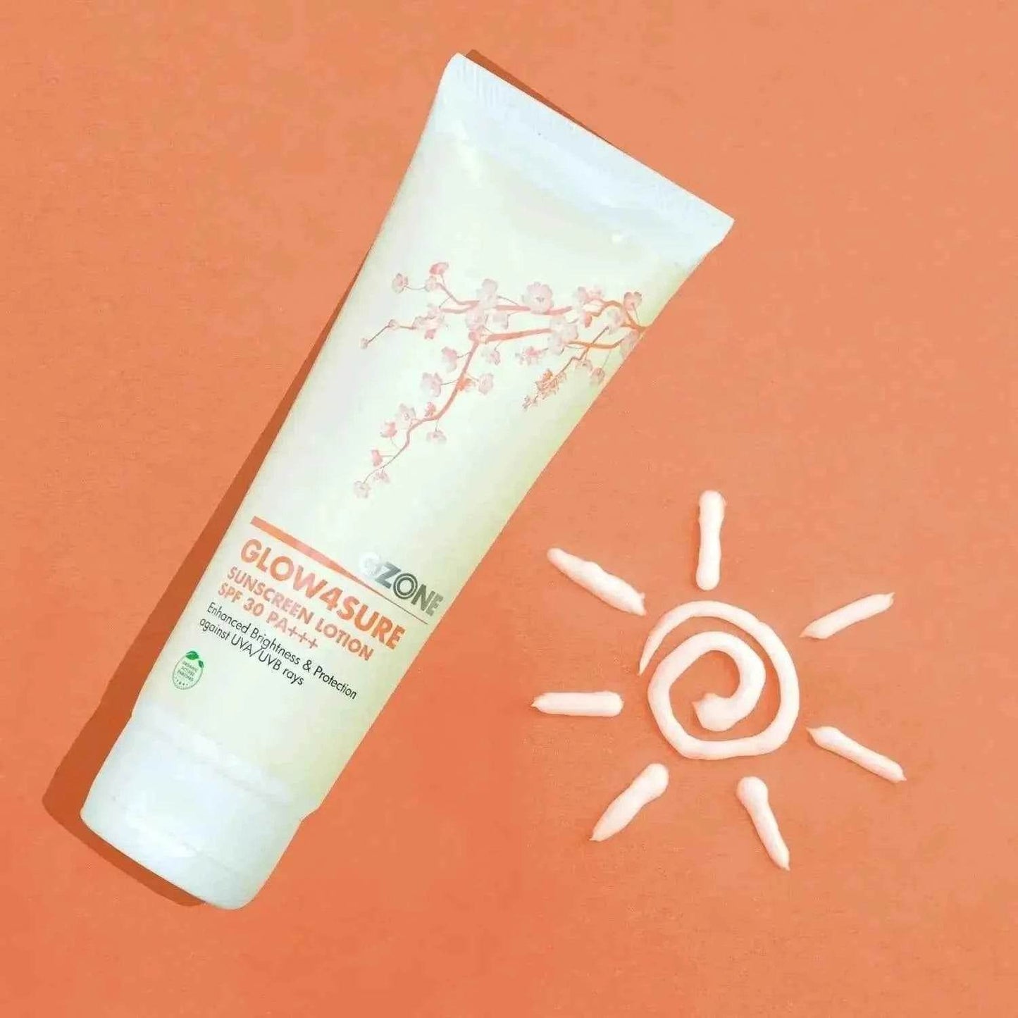 glow4sure sunscreen lotion 100ml – spf protection & glow