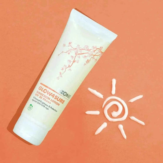 Glow4Sure Sunscreen Lotion 100ml – SPF Protection & Glow