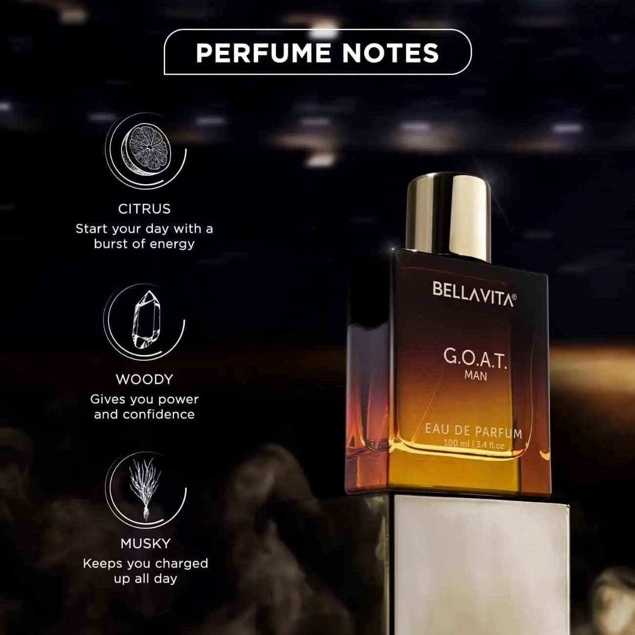 BELLAVITA LUXURY MAN GOAT MAN PARFUME - Gehnasale