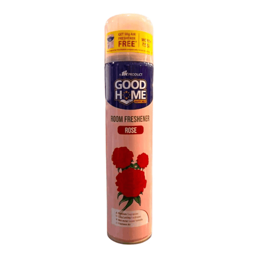 Good Home Room Freshener - Rose 130g | Long-Lasting Rose Fragrance | Odour Neutralizer for Home & Office | Air Freshener Spray