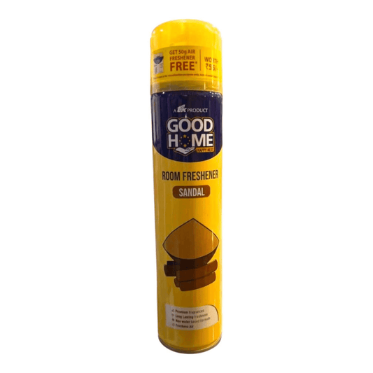 Good Home Room Freshener - Sandal 130g | Long-Lasting Sandalwood Fragrance | Odour Neutralizer for Home & Office | Air Freshener Spray