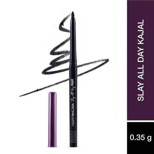 Here’s a product title based on your description:  **Hilary Rhoda Slay All Day Kajal – Retractable, Long-Lasting, Matte Finish, Highly Pigmented, Transfer-Proof & Smudge-Proof Kajal** - Gehnasale